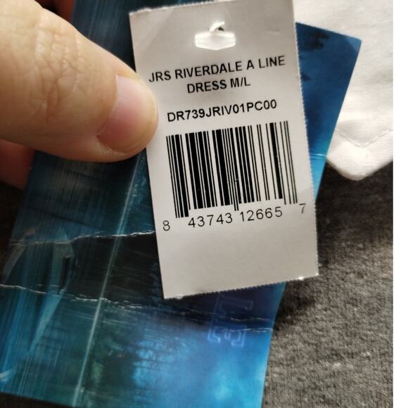 Bioworld NWT Juniors M/L Riverdale Betty Cooper Cosplay Costume A-Line Dress - Picture 7 of 8